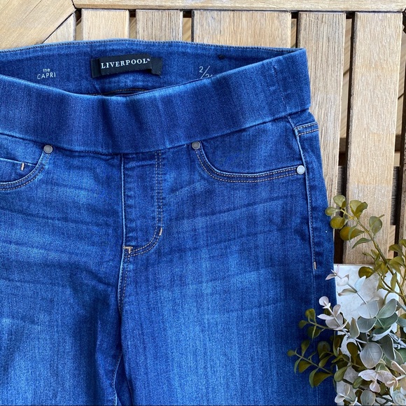 Liverpool Farrah high waist pull on skinny jeans - Picture 3 of 7